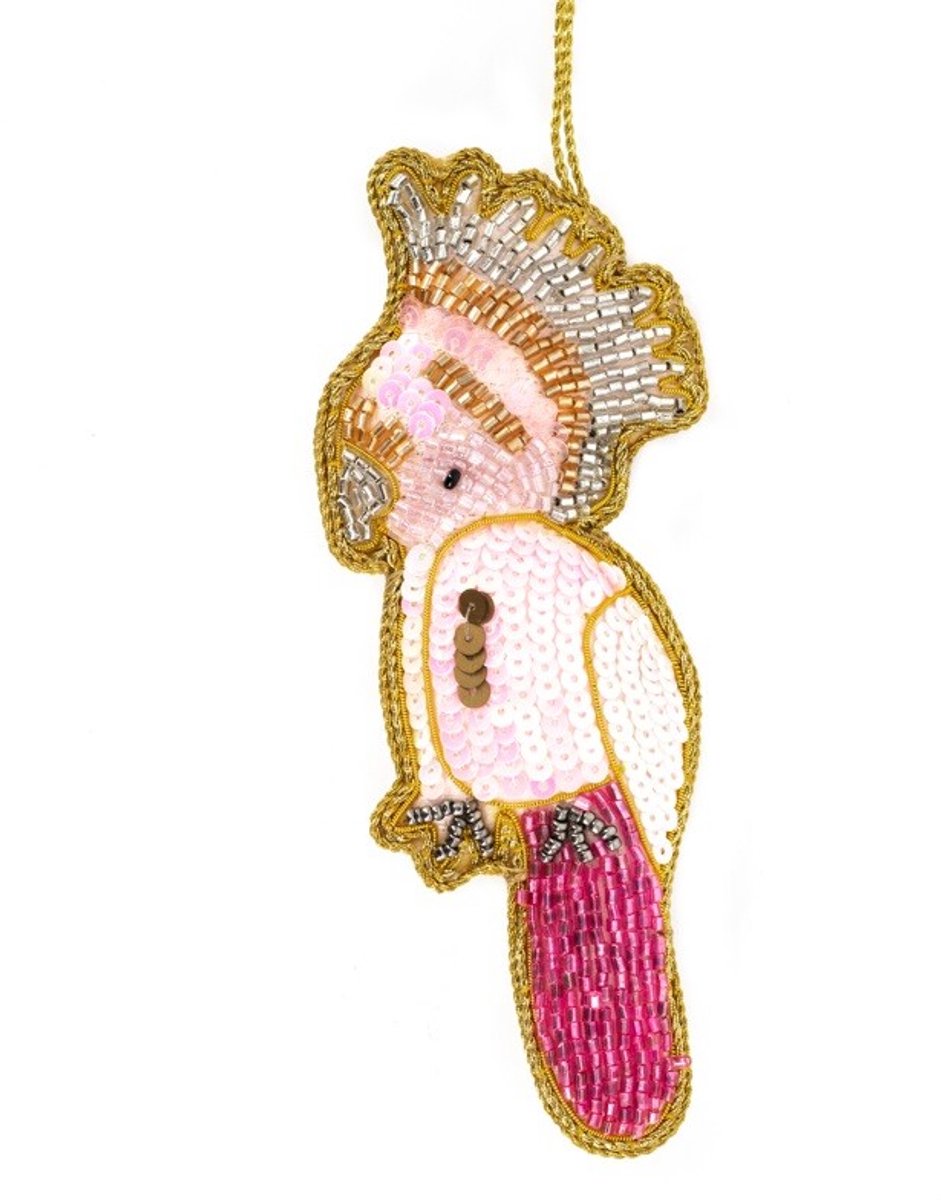 HomeBound by KY | Hanger met kralen papegaai | hanger met kralen | feestdecoratie